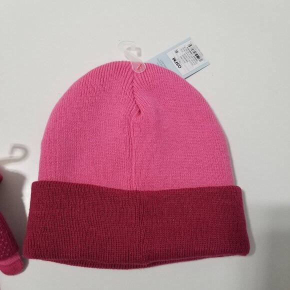 NWT Cat & Jack Girls Tiarella Beanie and Gloves Matching Set Youth Size OS Color - Picture 6 of 7